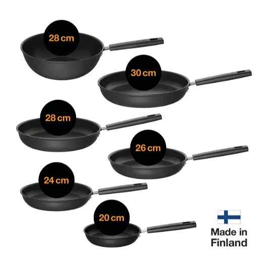 Сковорода WOK Fiskars Hard Face 28 см 1052233 - фото 7