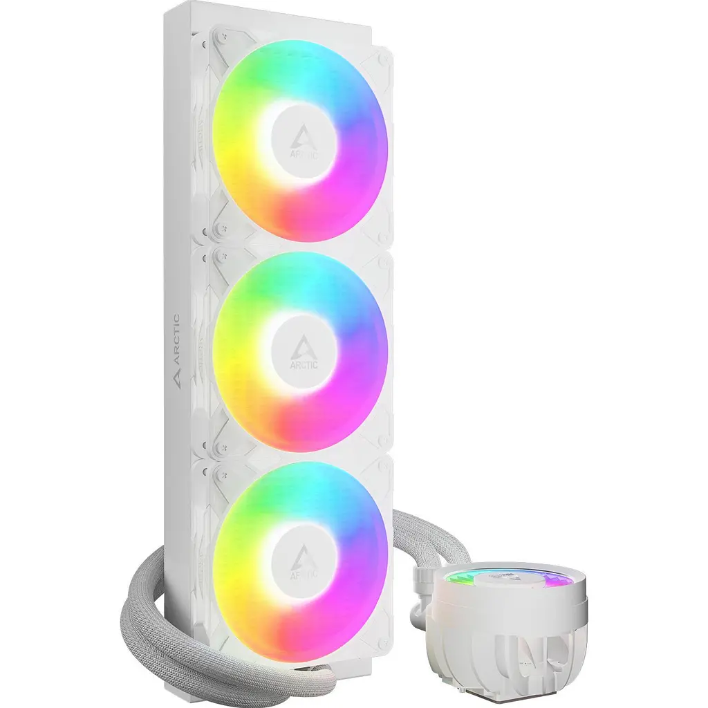 Система водяного охлаждения Arctic Liquid Freezer III Pro 360 A-RGB White [ACFRE00188A] [143365] - фото 2
