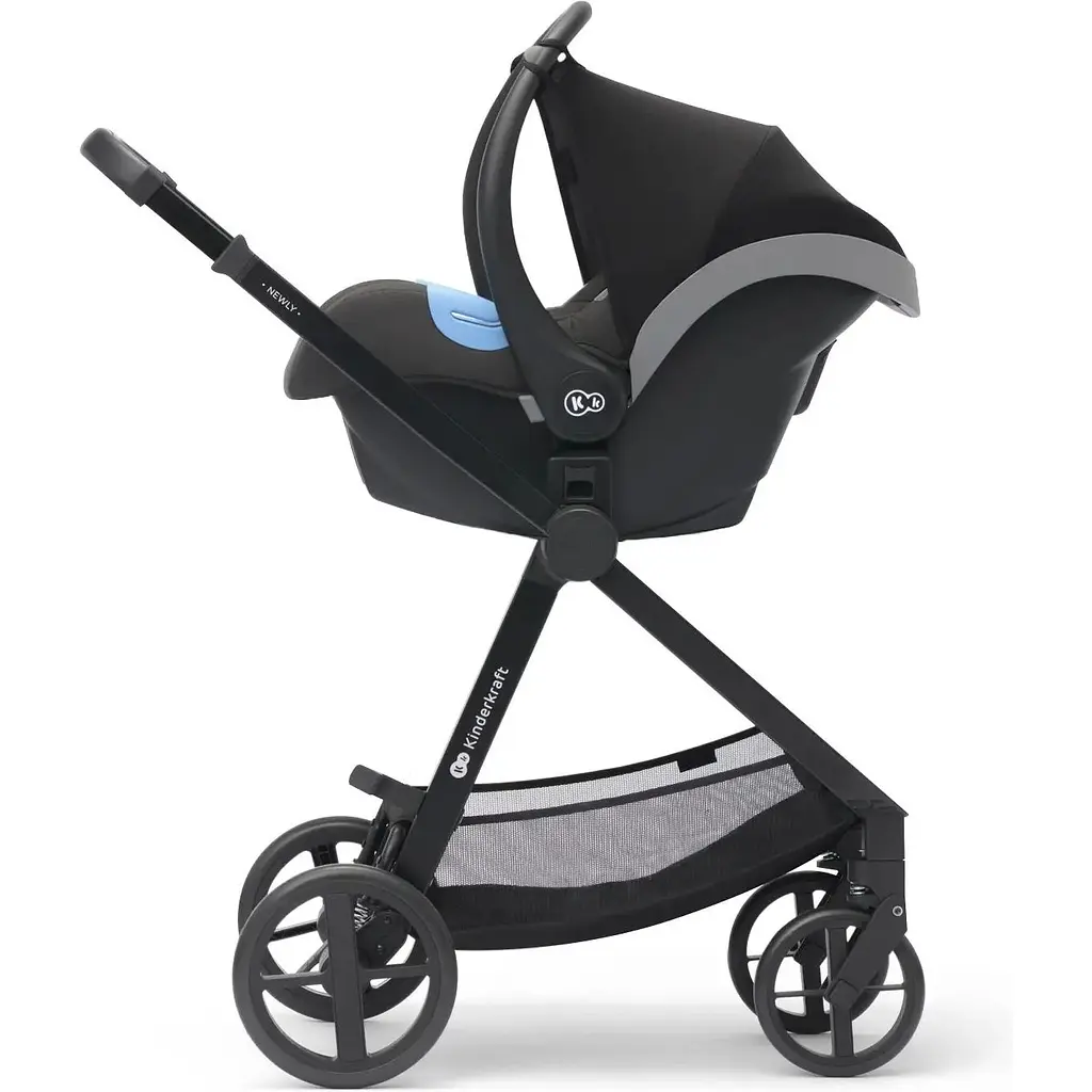 Універсальна коляска 3 в 1 Kinderkraft Newly Moonlight Grey (00-00305183) - фото 6