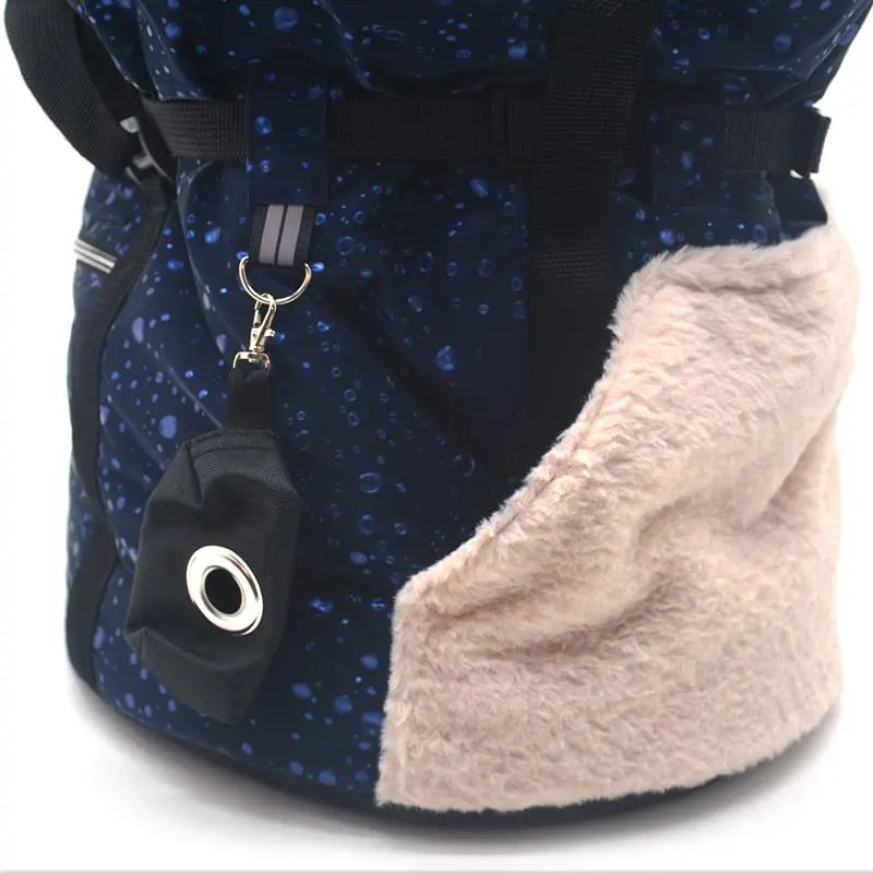 Сумка-матрац для котів та малих собак Zoo-hunt Марсель №1 30х30х35 см синя - фото 3