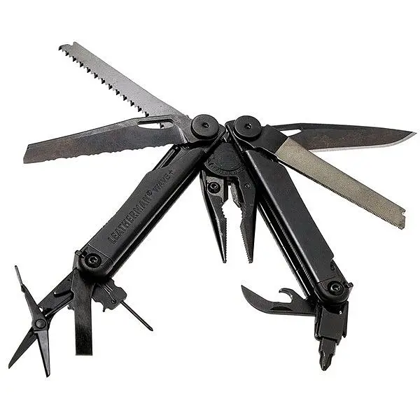 Мультитул Leatherman WAVE PLUS BLACK + синтетичний чохол (832526) [60725] - фото 3