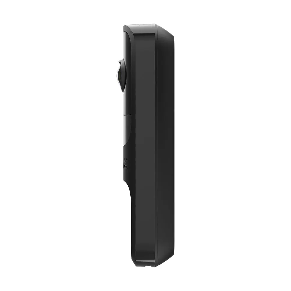 Відеодзвінок з WiFi 4Mp Ajax DoorBell Black із вбудованим штучним інтелектом та ІЧ датчиком руху (26-00556) - фото 3