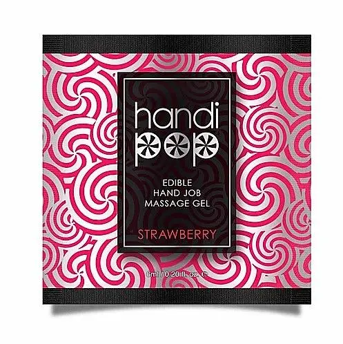 Пробник збуджуючого гелю Sensuva Handipop Strawberry, 6 мл