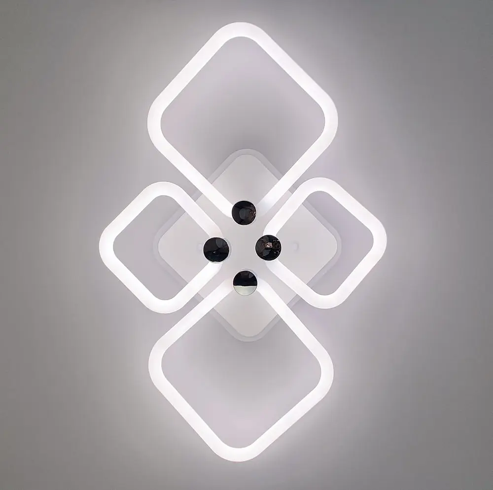 Світильник з LED кільцями, що розсіює світло на 360° Line.F A 2837/2+2 RGB LED - фото 8