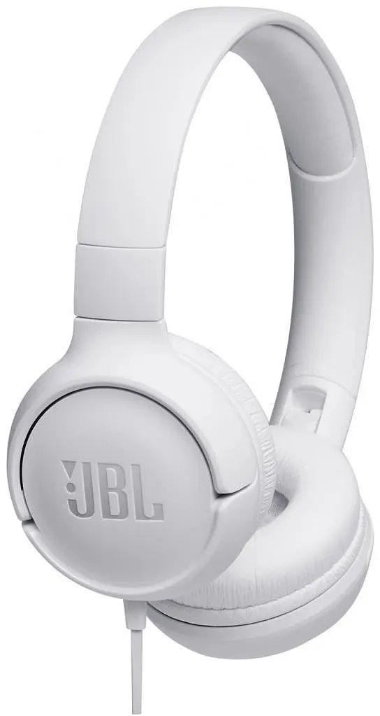 Навушники JBL T500 білі (JBLT500WHT)