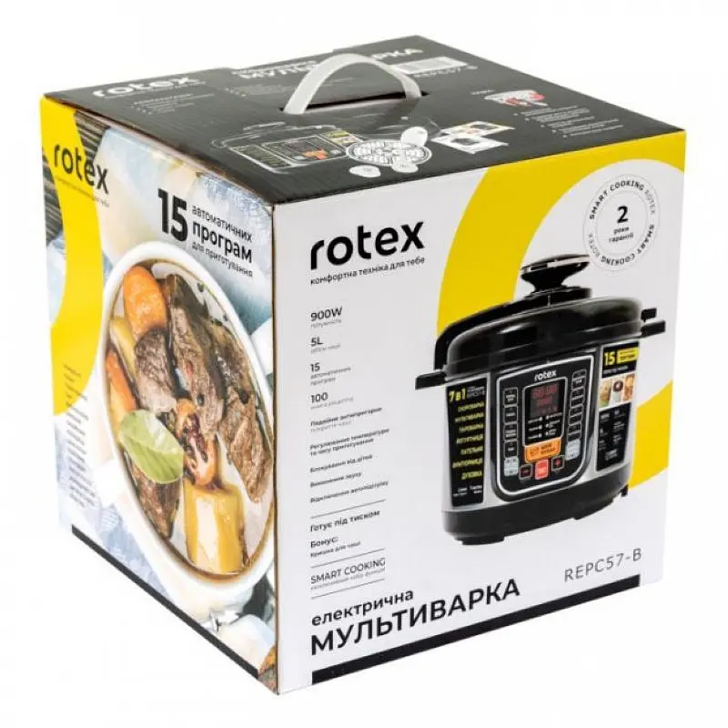 Мультиварка ROTEX REPC 57-B - фото 7