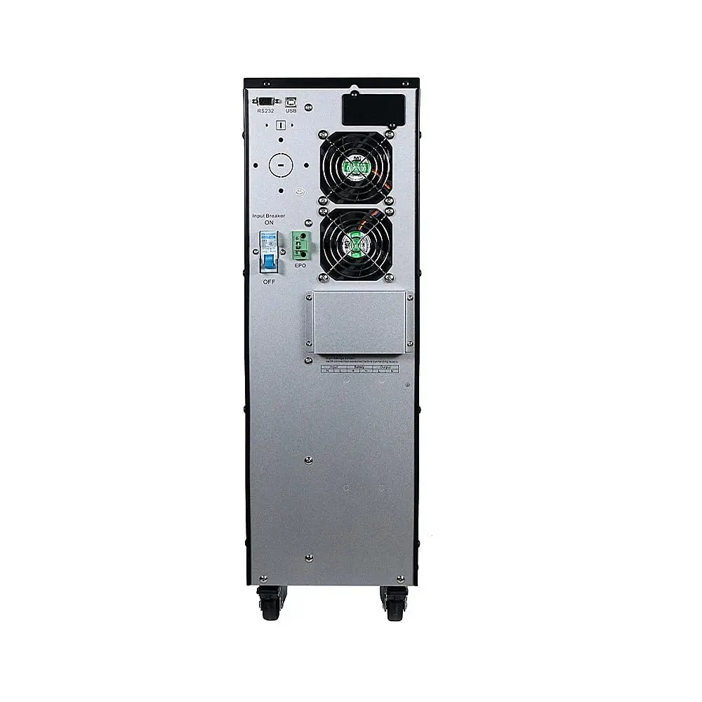 Джерело безперебійного живлення KRF-T10KVA/10KW(LCD) Pro Online UPS Kraft (42-00016) - фото 5