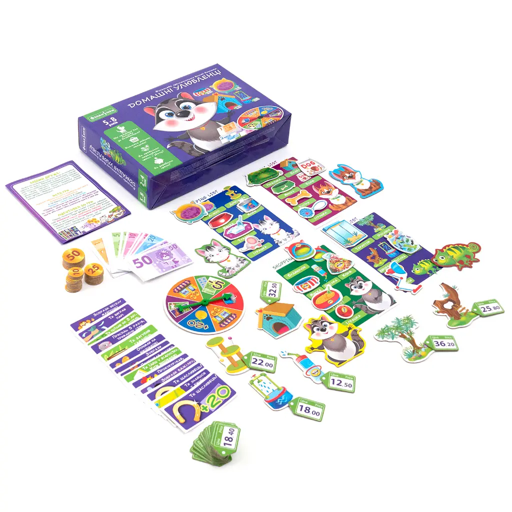 Настільна гра Vladi Toys Домашні улюбленці, укр. мова (VT2312-07) - фото 2