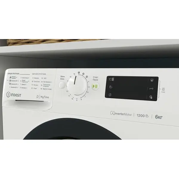 Пральна машина Indesit OMTWSE 61293 WK UA автоматична - фото 4