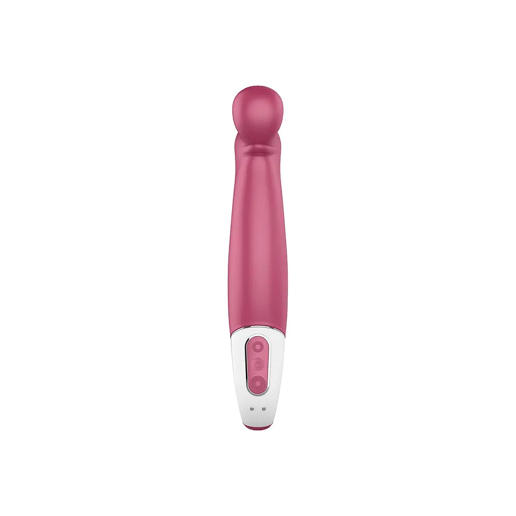 Вібратор для точки G Satisfyer Vibes Petting Hippo 25.5 см рожевий - фото 4