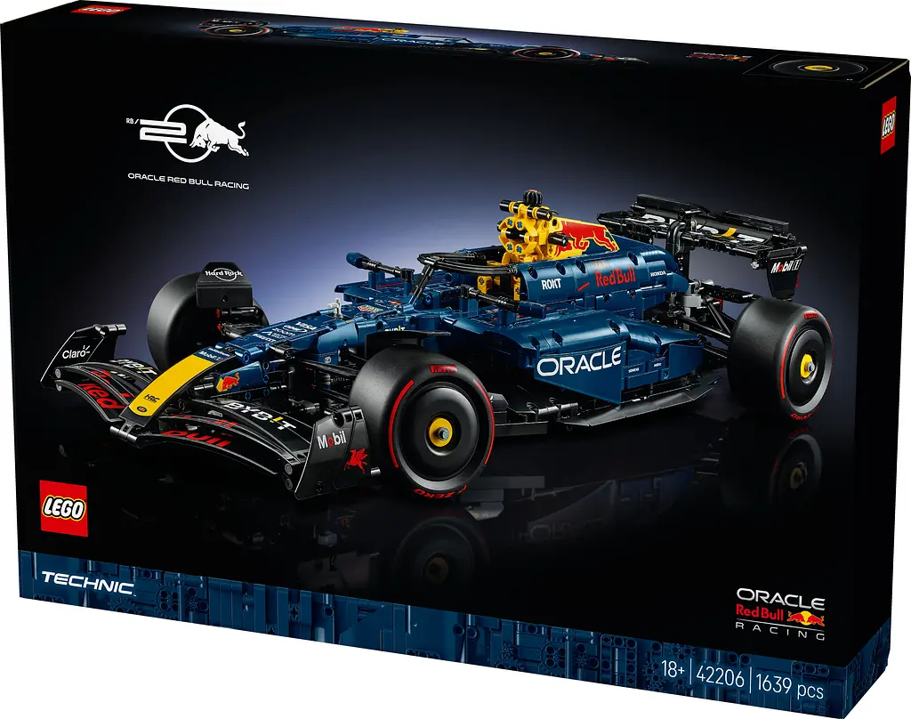 Конструктор LEGO Technic Автомобіль F1 Oracle Red Bull Racing RB20, 1639 деталей (42206) - фото 2