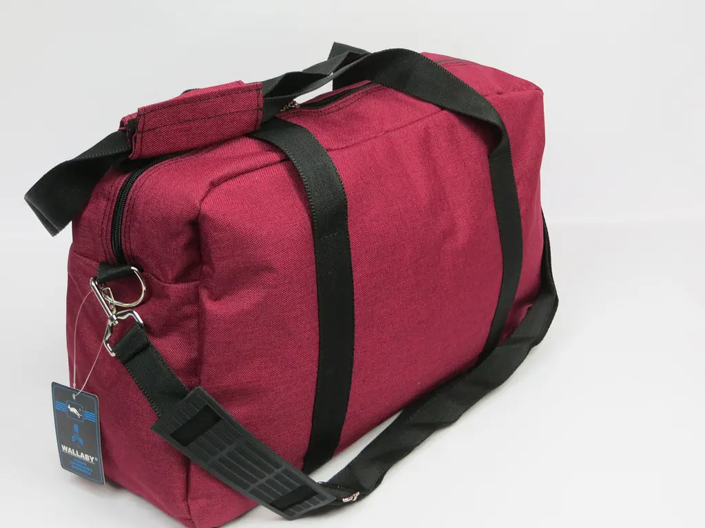 Дорожня сумка Wallaby 2550 burgundy 21L Бордова - фото 5