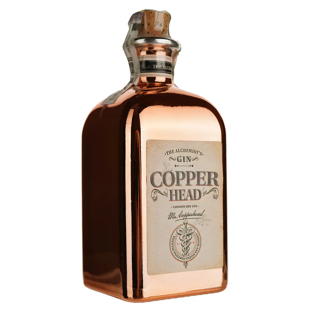 Джин Copperhead London Dry 40% 0.5 л - фото 3