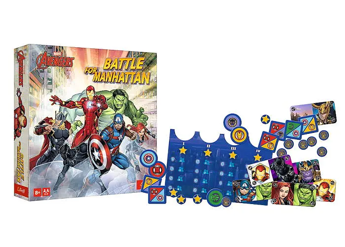 Настольная игра Trefl Мстители: Битва за Манхэттен (Marvel Avengers: Battle for Manhattan) (02512) - фото 5