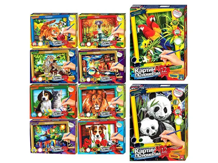 Картина за номерами, Danko Toys