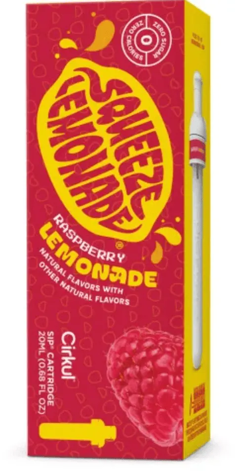 Картридж для напоїв Cirkul Raspberry Lemonade Flavor Cartridge зі смаком малинового лимонаду 1 шт - фото 4