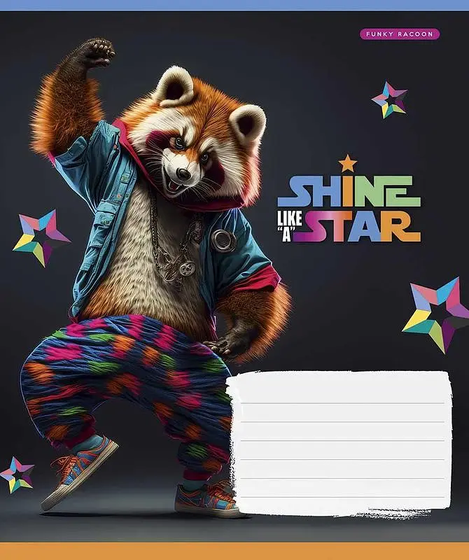 Тетрадь общая Школярик Dance star в линию 18 листов 25 шт. (018-3276L) - фото 3