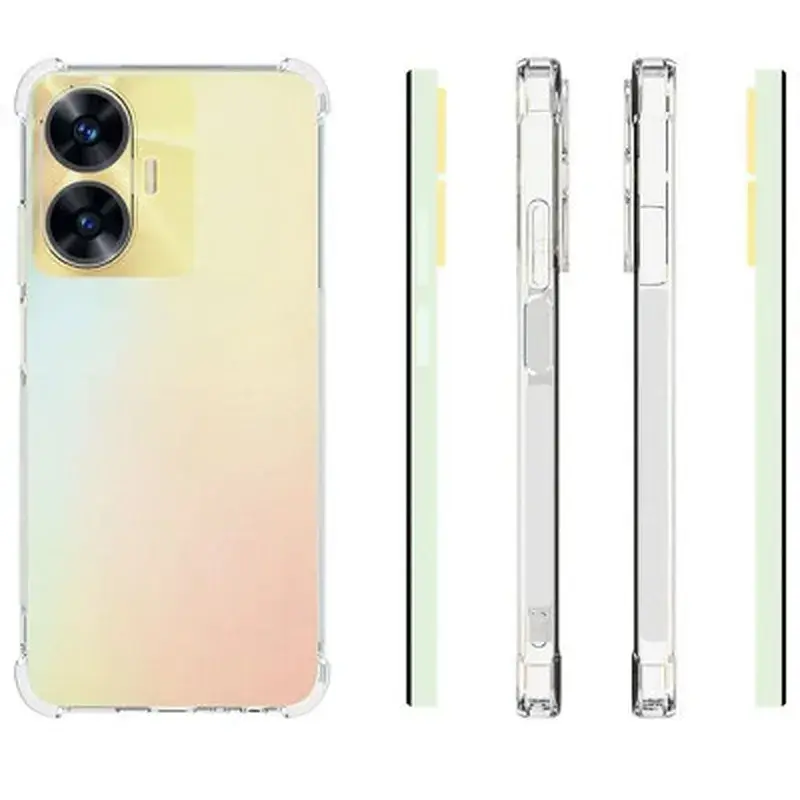 Чохол до мобільного телефона BeCover Anti-Shock Realme C55 Clear (709334) - фото 2