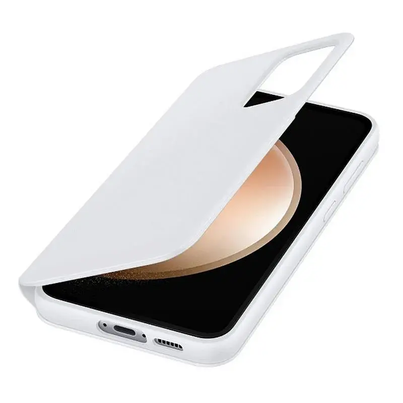 Чохол до мобільного телефона Samsung S23 FE Smart View Wallet Case White (EF-ZS711CWEGWW) - фото 5
