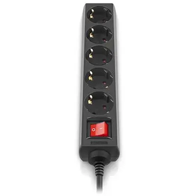 Мережевий фільтр живлення REAL-EL RS-Protect M 5m, black (EL122300030) - фото 10