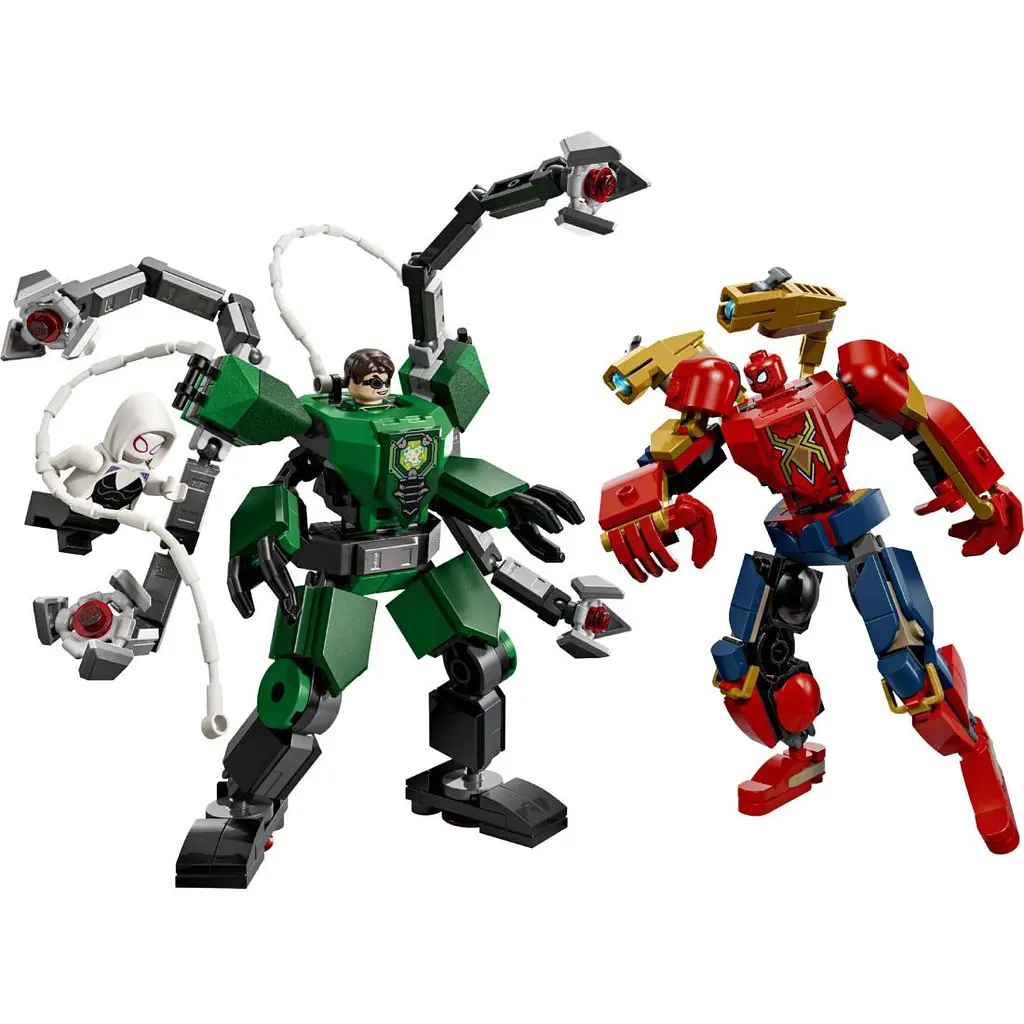 Конструктор LEGO Super Heroes Marvel Битва роботов: Человек-паук vs. Доктор Осьминог 315 деталей (76338) - фото 2