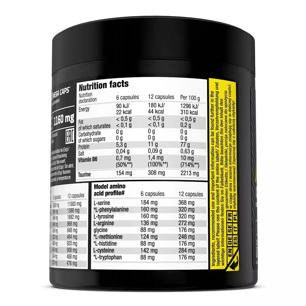Амінокислота Olimp Sport Nutrition Anabolic Amino 5500, 180 капсул - фото 3
