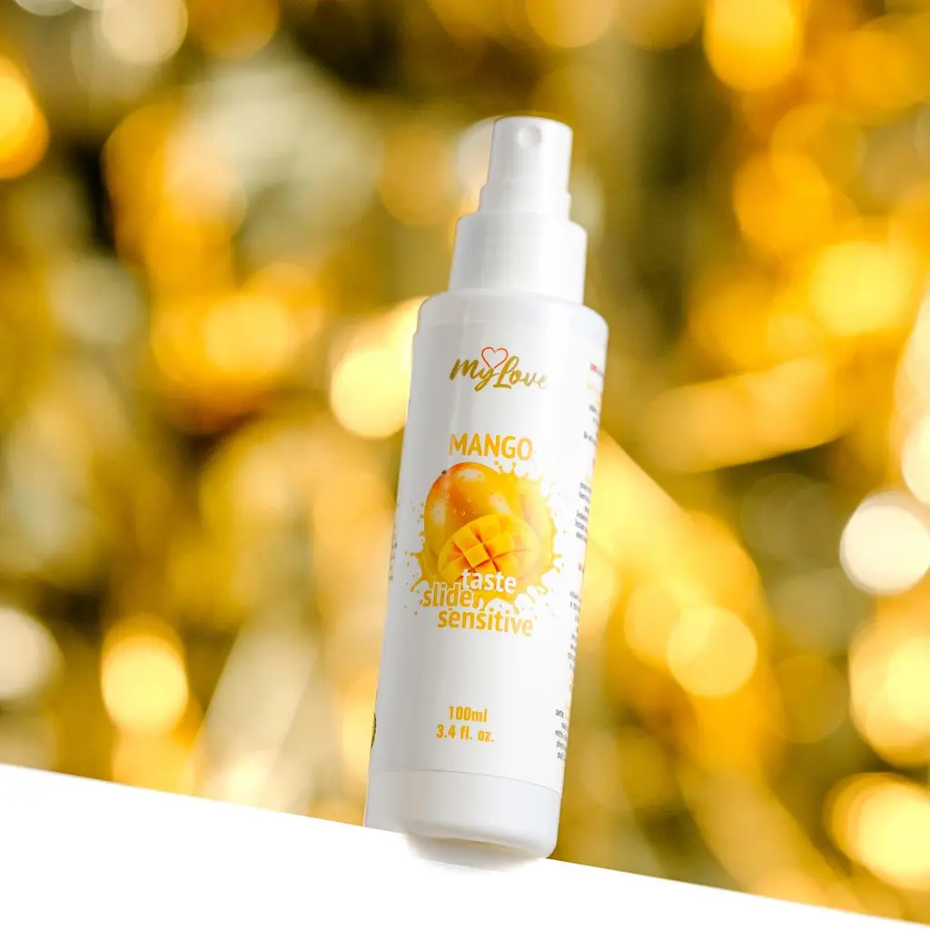 Лубрикант на водній основі MyLove Taste Slide Sensitive Mango, 100 мл - фото 4
