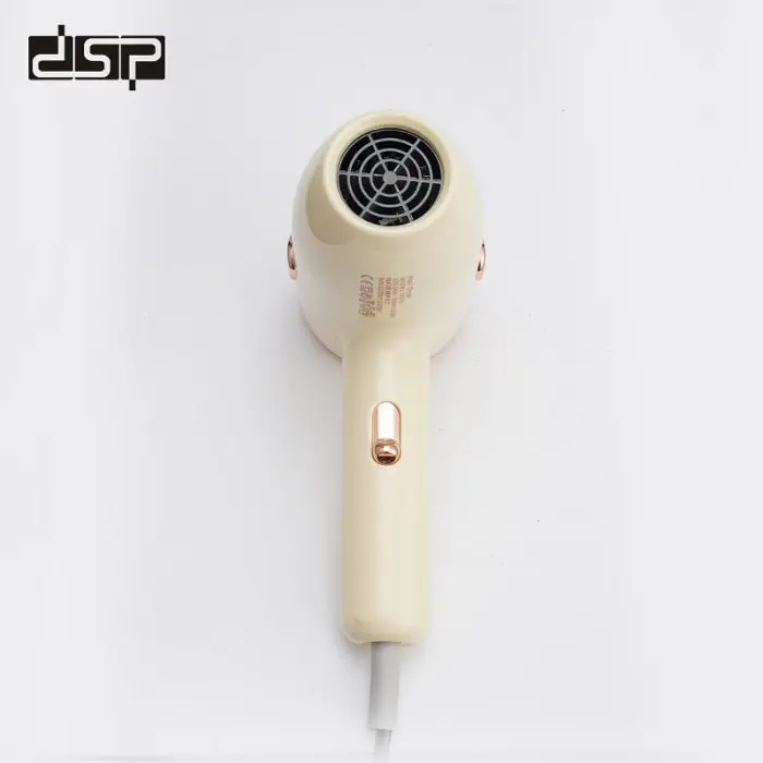 Дорожній фен для волосся з холодним обдуванням жовтий DSP-30312 1200 Вт - фото 5