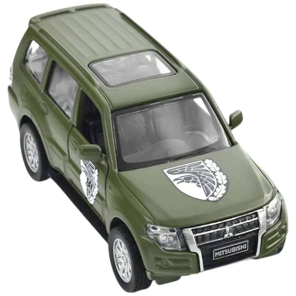 Автомодель TechnoDrive 250283M серія Шеврони Героїв Mitsubishi Pajero 4WD Tubro 93 ОМБр - фото 7