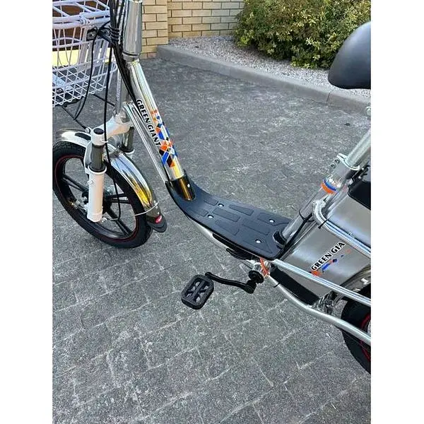 Электровелосипед Green Giant U18 600W 48V 18Ah + PASS-система серый - фото 5