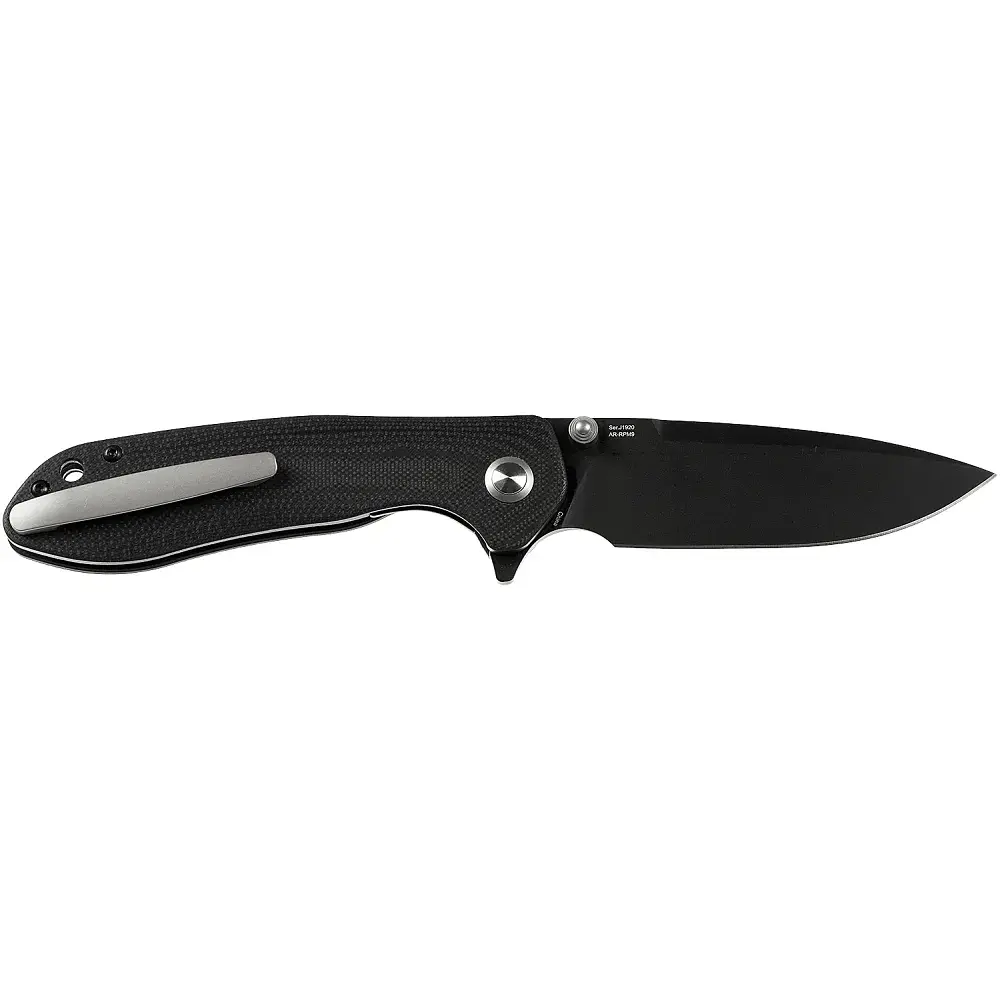 Ніж CJRB Scoria Black Blade - фото 2