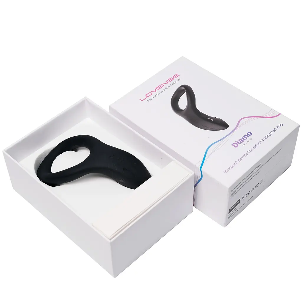 Смарт кільце-насадка на член Lovense Diamo Cock Ring - фото 5