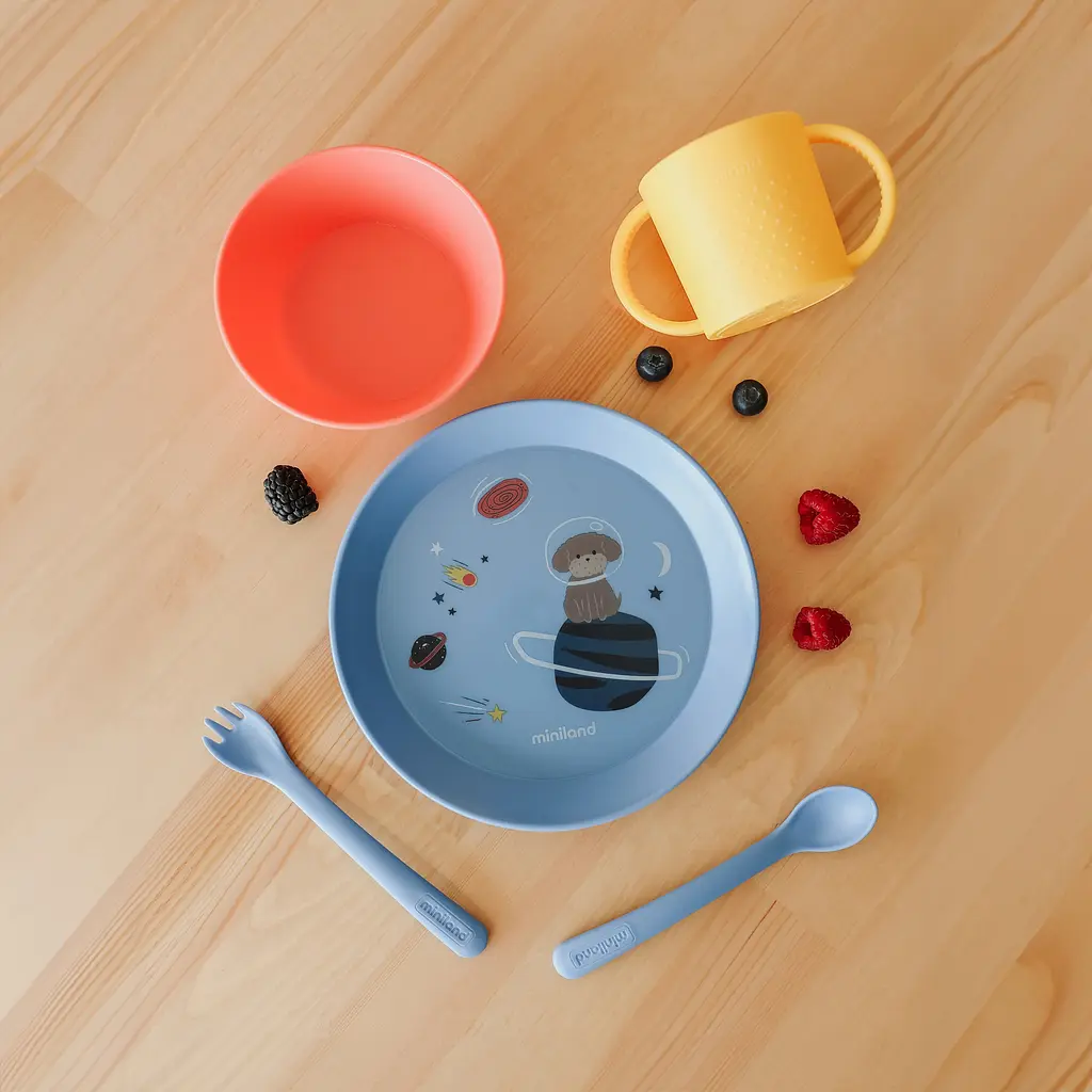 Набір дитячого посуду Miniland Explore Mealset 5 предметів (89614) - фото 5