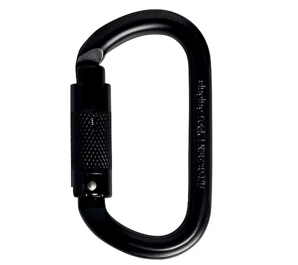 Карабін Singing Rock Steel Oval Carabiner Triple Lock Чорний - фото 2