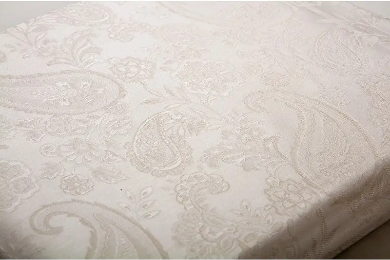 Комплект постільної білизни Brinley Cream Євро Tac pbe0041819 - фото 2