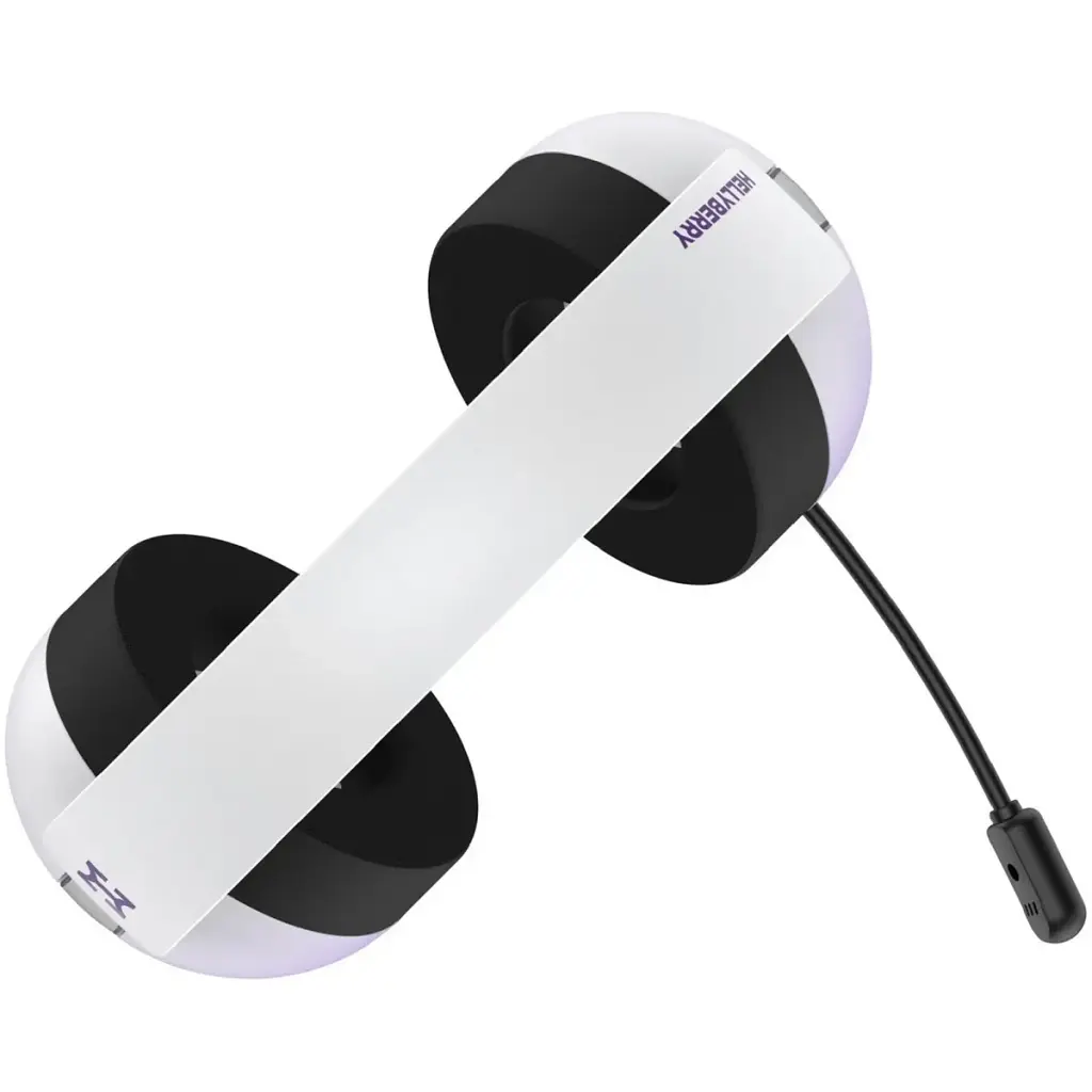 Навушники Hator Hellyberry HH30 PRO wireless White-violet gradient - фото 7