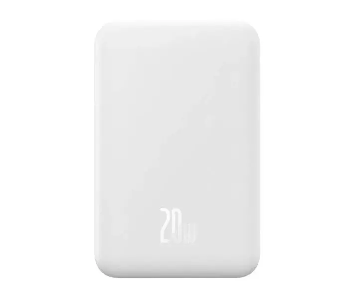 Внешнее магнитное зарядное - аккумулятор Baseus Power Bank 20000mAh 20W (PPCXM20) - фото 2