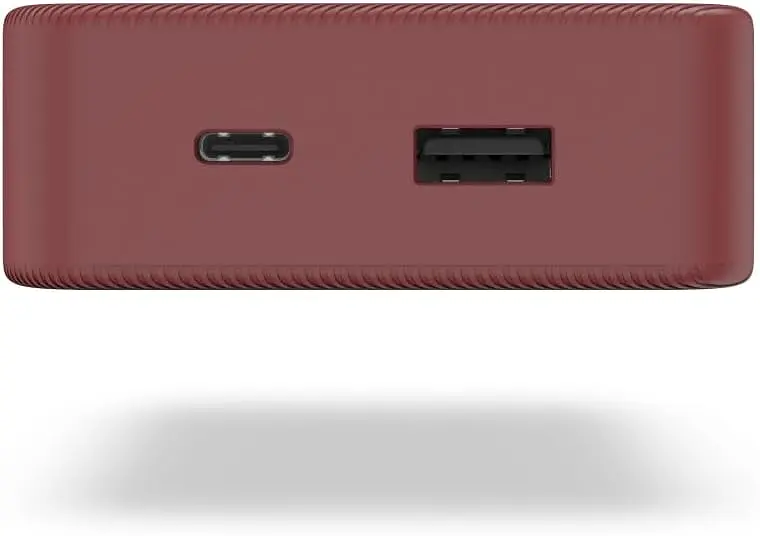 Акумулятор портативний літій-іонний Power Bank Hama 20000 мА·рік, USB-C, USB-A, red - фото 3