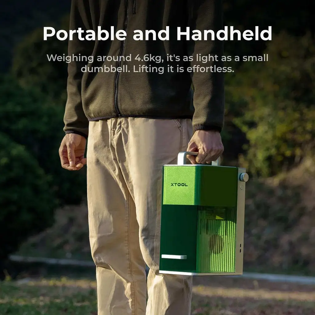 Лазерний гравірувальний верстат 2 в 1 xTool F1 Deluxe (F1-DB) - фото 9