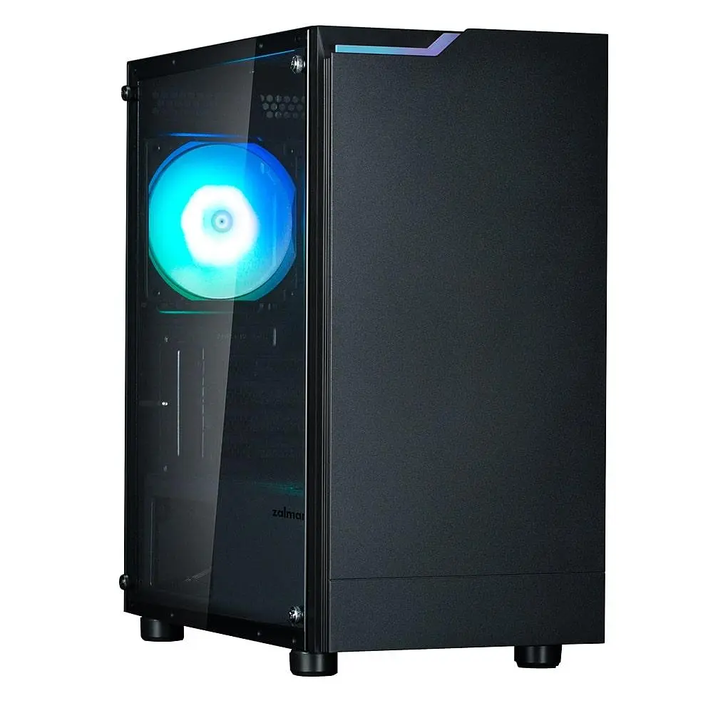 Корпус Zalman T4 Plus Чорний без БЖ - фото 2
