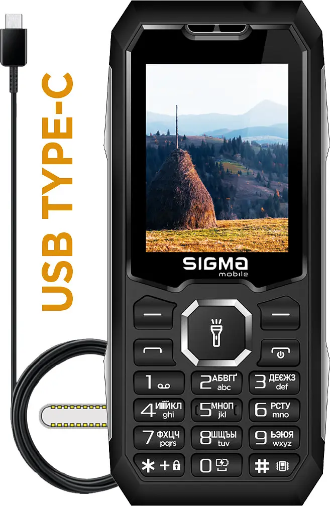Мобільний телефон Sigma Mobile X-style 341 BRO Black - фото 3