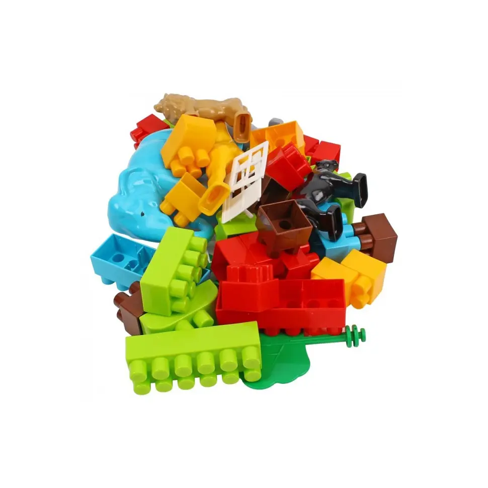 Ігровий набір конструктор Дикі тварини Африки ТехноК 0334TXK 40 деталей - фото 3