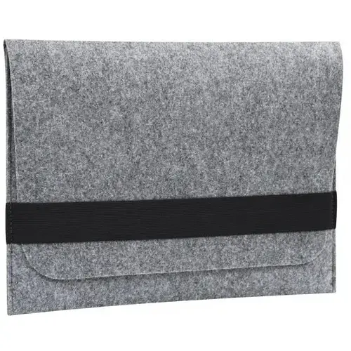 Чохол-конверт Gmakin для Macbook 13 New GM1513New горизонтальний повстяний світлий - фото 2