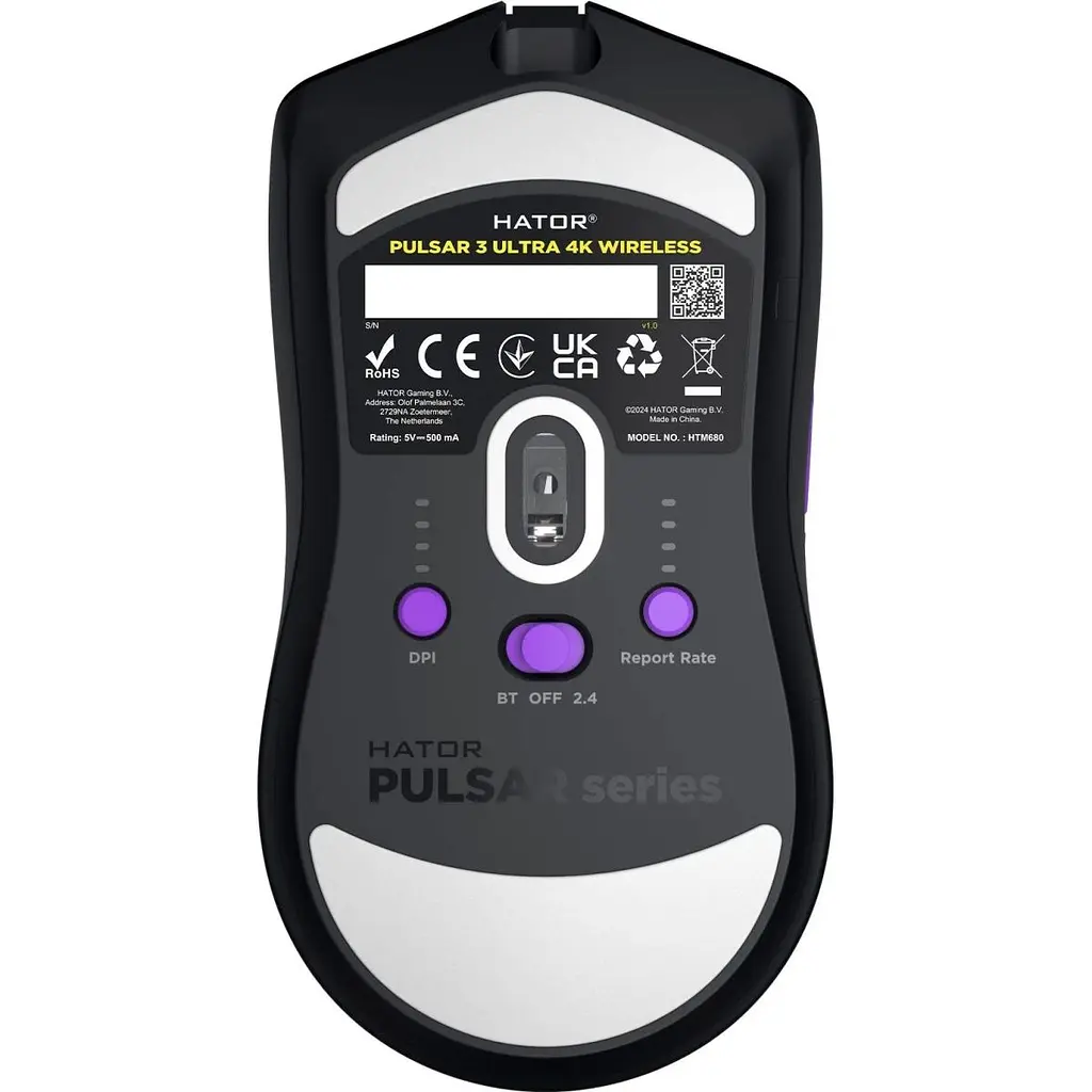Миша Hator Pulsar 3 Ultra 4K Wireless Black (HTM680) [129402] - фото 5