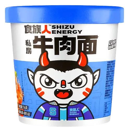 Локшина швидкого приготування ShiZu Energy Beef, 116г