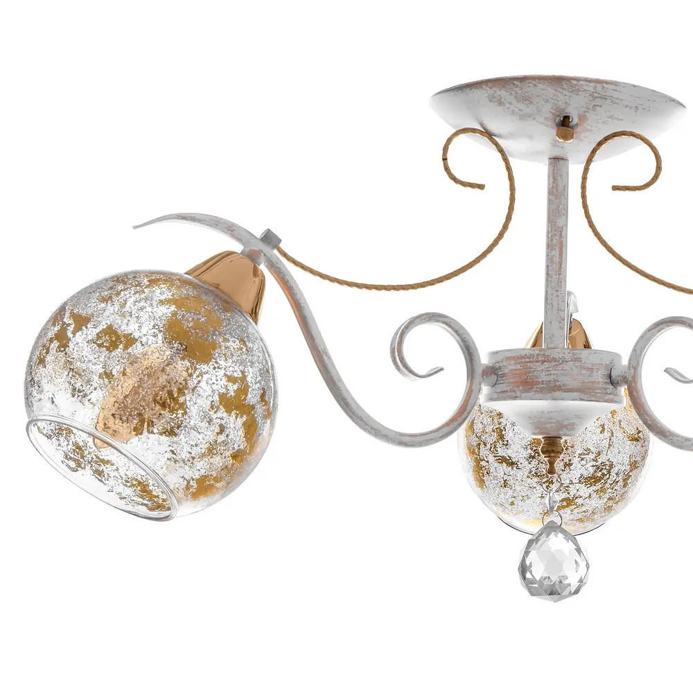 Люстра потолочная Brille классическая E14 40W WH (BKL-596C/3) - фото 3