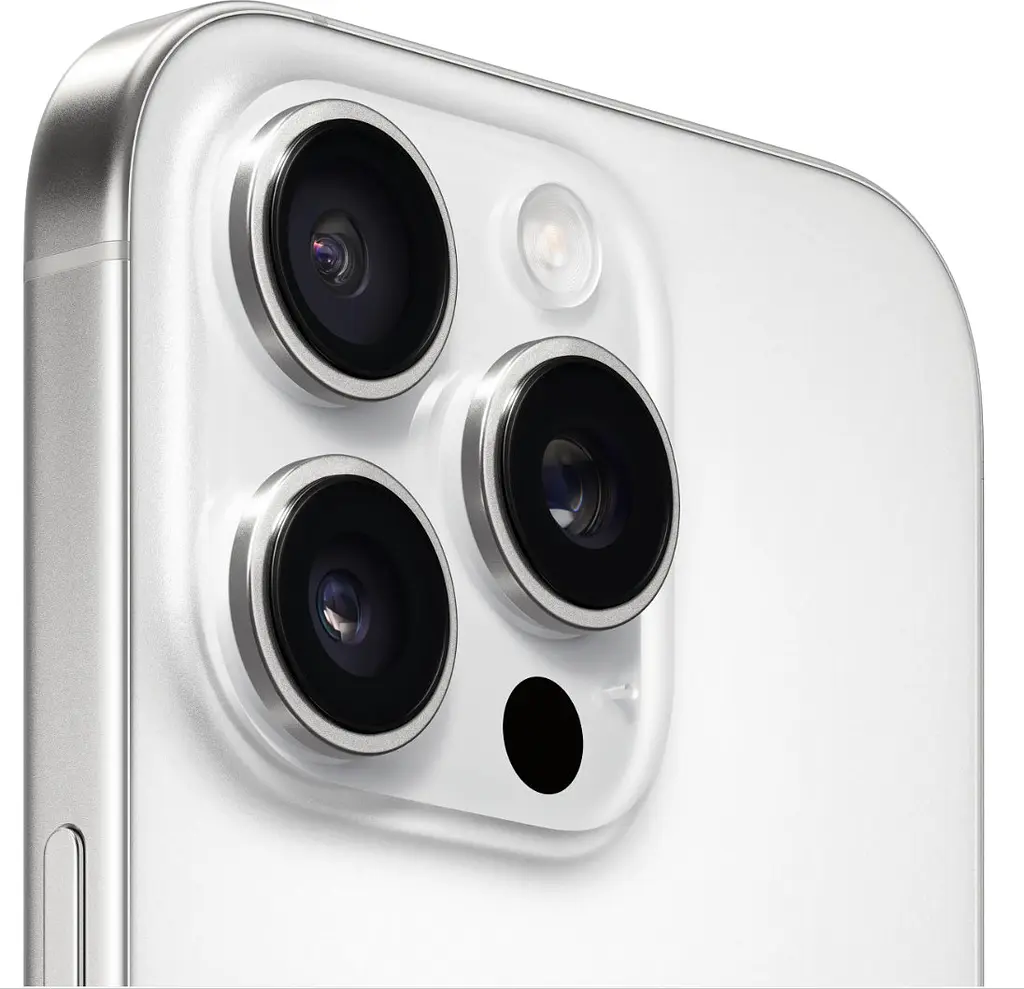 Смартфон Apple iPhone 16 Pro 128GB White Titanium (MYNE3) - фото 3