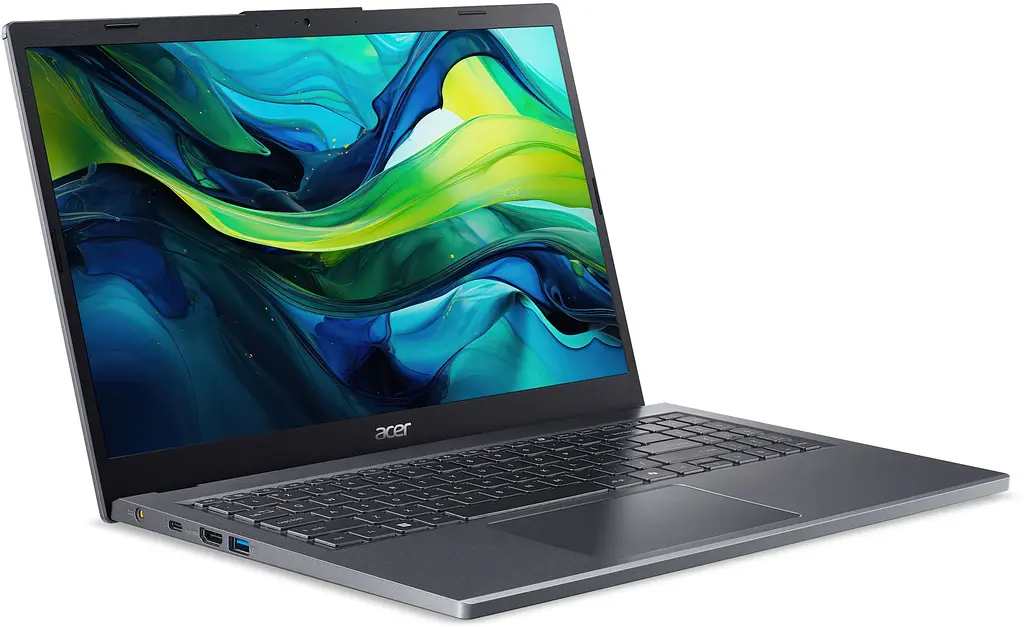 Ноутбук Acer Aspire 15 A15-51M 15.6' FHD IPS, Intel 7-150U, 32GB, F1TB, UMA, Lin, серый (NX.KXTEU.005) - фото 4