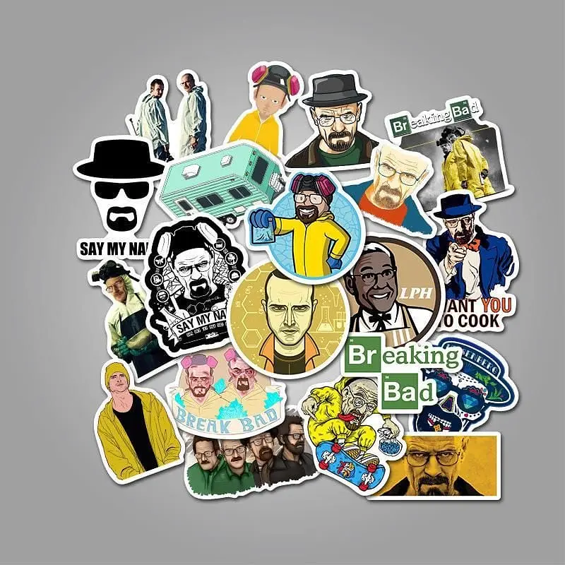 Стикерпак GeekLand Breaking Bad 50 штук - фото 3