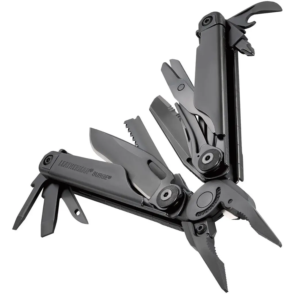 Мультиинструмент Leatherman Surge чехол Molle картонная коробка Black - фото 2
